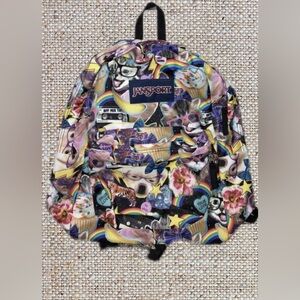 Jansport Backpack Emoji Kids Cat Mixtape Anime Cupcake Rainbows Dog Backpack New